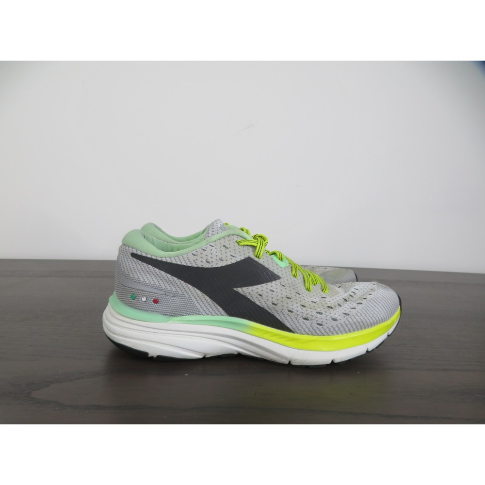 Diadora BluShield Mythos 6 Shoes Womens 10 Running Sneakers Gray 101.176883